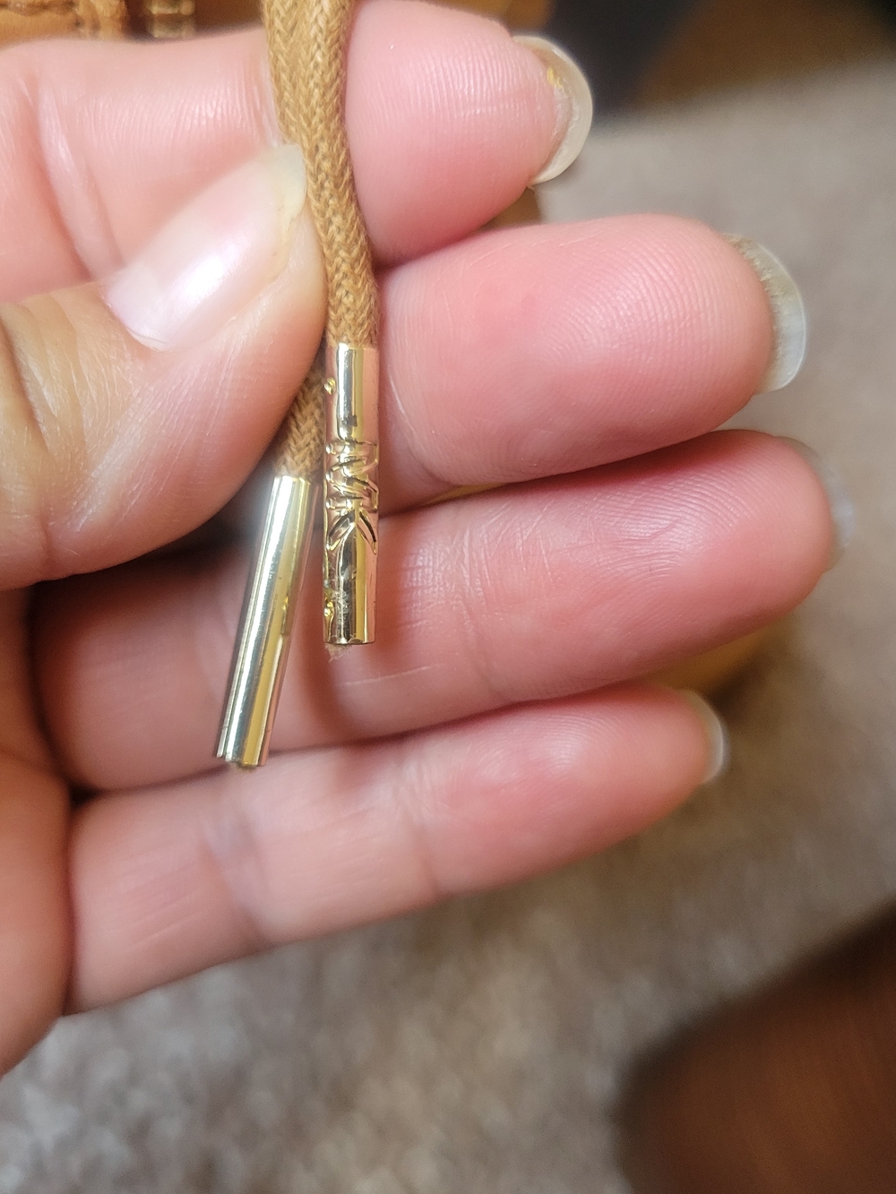 Michael Kors Tan Lace-Up Block Heel Boots with Crystal Collar - Picture 11 of 15